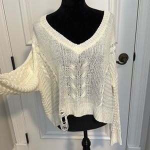 Cropped Elan Sweater